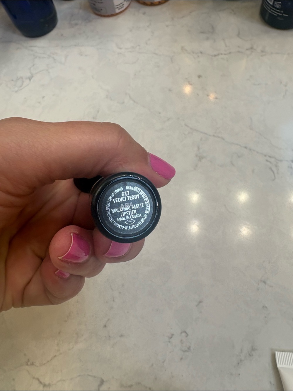 MAC Cosmetics Velvet Teddy #617 matt lipstick- New - Picture 2 of 8